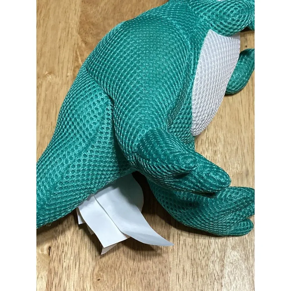PLUSH Walmart‎ DINOSAUR Green T Rex Texture Stuffed Animal Dino Lovey Doll